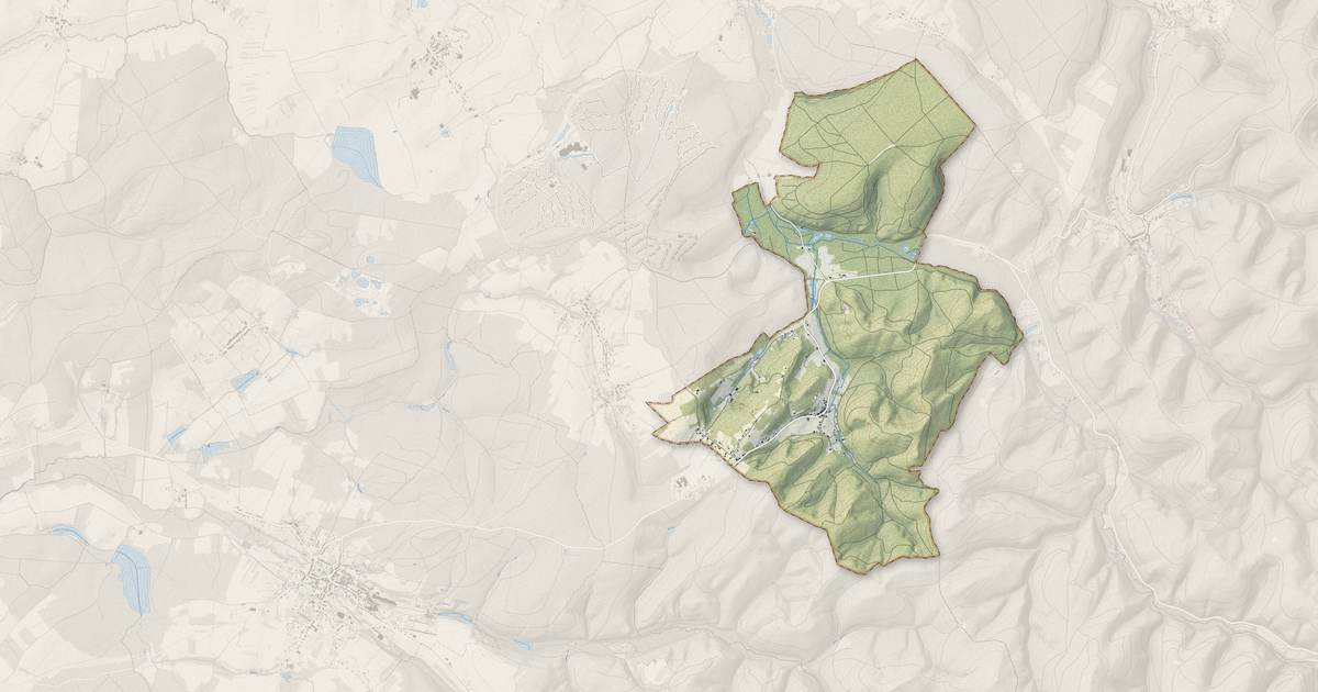 Portrait cartographique de Lafrimbolle : relief, eau, forêts, bâti et voies, calculés à partir des données de l'IGN