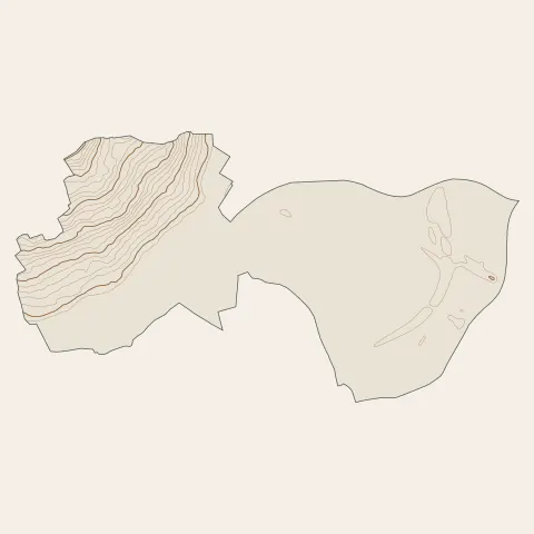Longeville-lès-Metz : courbes de niveau