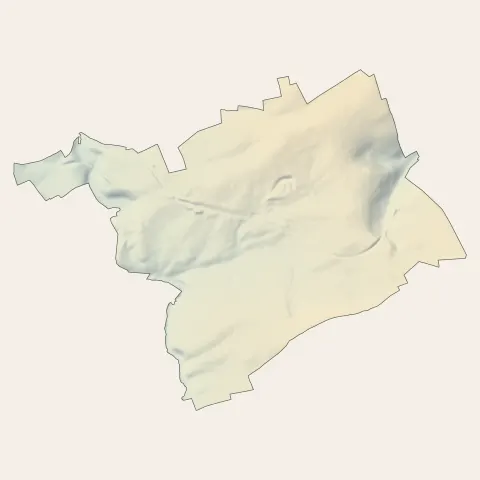 Metzervisse : relief