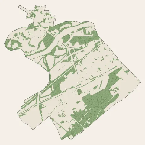 Moulins-lès-Metz : bois, forêts et landes