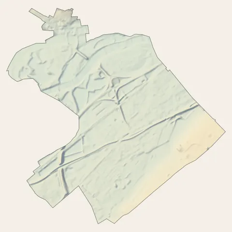 Moulins-lès-Metz : relief