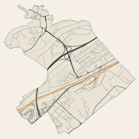 Moulins-lès-Metz : voies