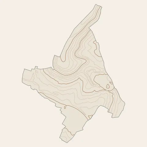 Nilvange : courbes de niveau