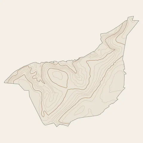 Œting : courbes de niveau