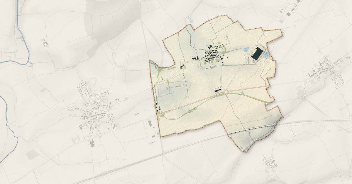 Portrait cartographique de Pagny-lès-Goin : relief, eau, forêts, bâti et voies, calculés à partir des données de l'IGN