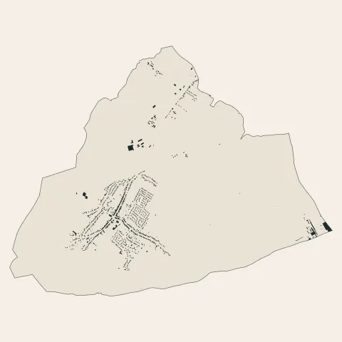 Porcelette : bâti