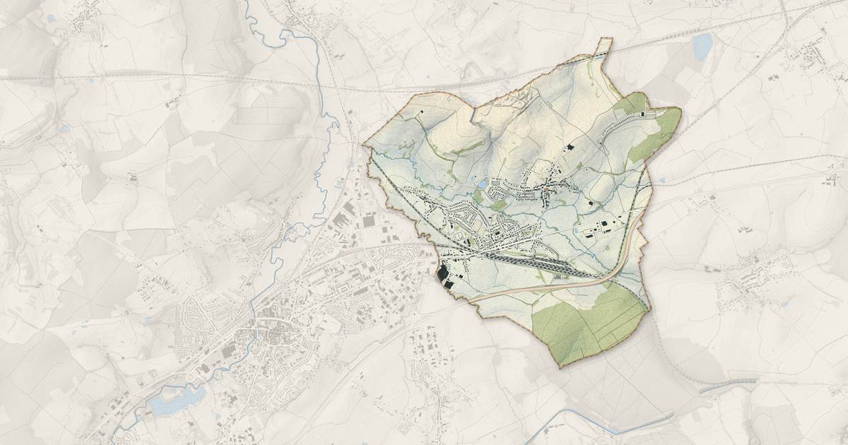 Portrait cartographique de Réding : relief, eau, forêts, bâti et voies, calculés à partir des données de l'IGN