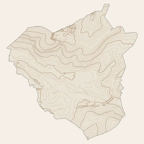 Réding : courbes de niveau