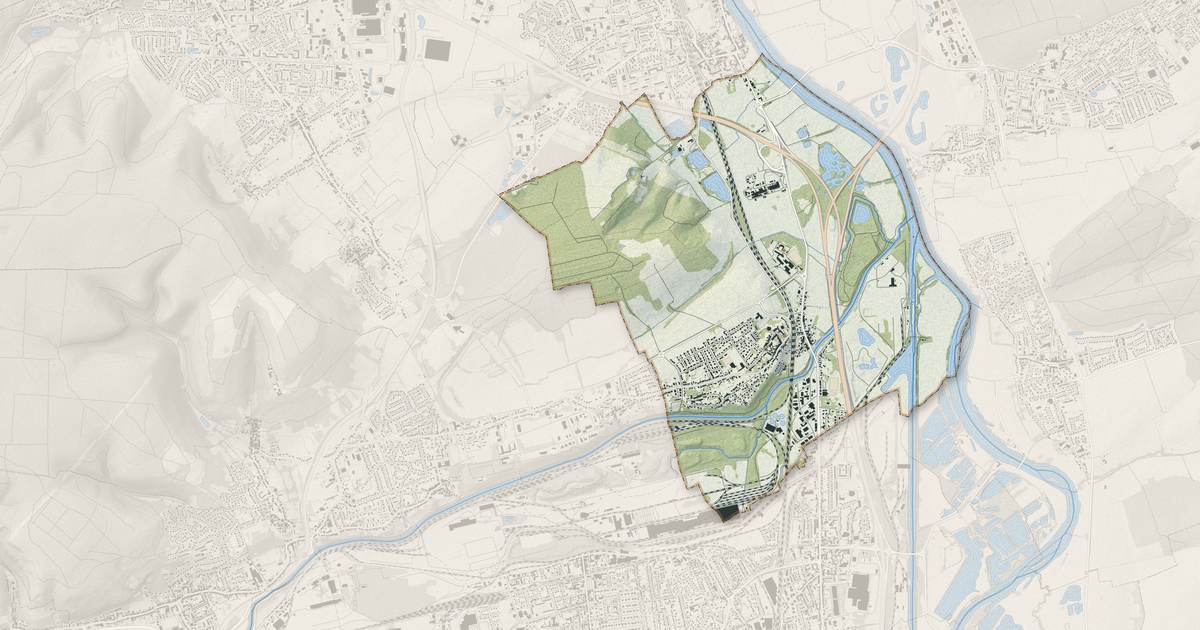Portrait cartographique de Richemont : relief, eau, forêts, bâti et voies, calculés à partir des données de l'IGN
