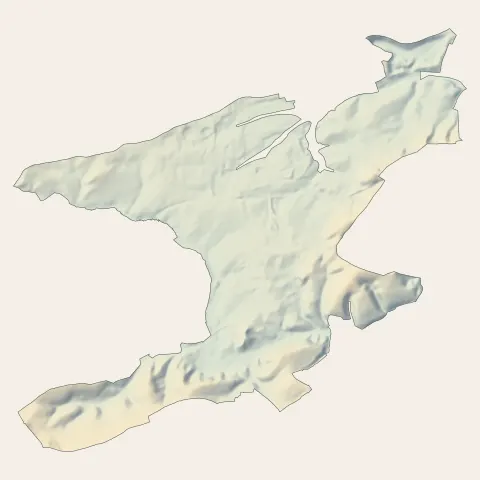 Saint-Avold : relief