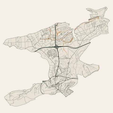 Saint-Avold : voies
