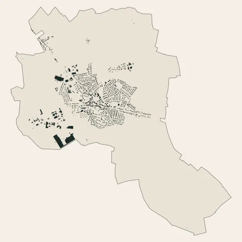 Sainte-Marie-aux-Chênes : bâti