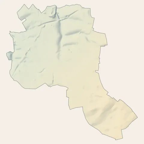 Sainte-Marie-aux-Chênes : relief