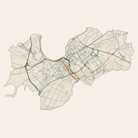 Sarreguemines : voies