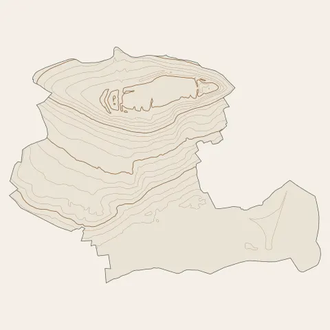 Scy-Chazelles : courbes de niveau