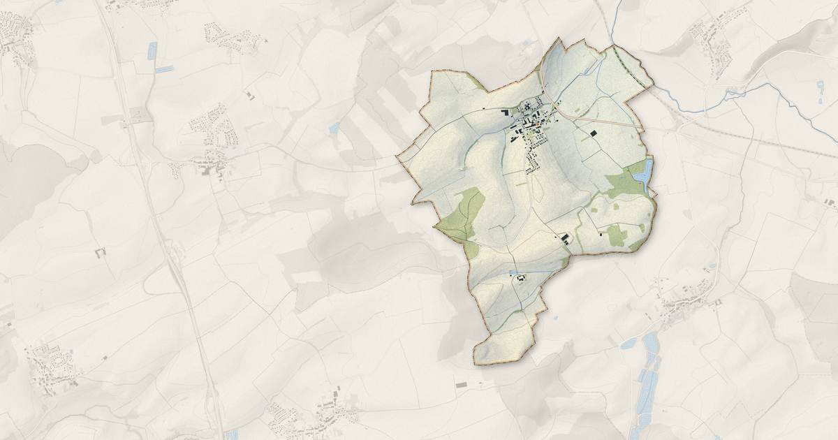 Portrait cartographique de Sorbey : relief, eau, forêts, bâti et voies, calculés à partir des données de l'IGN