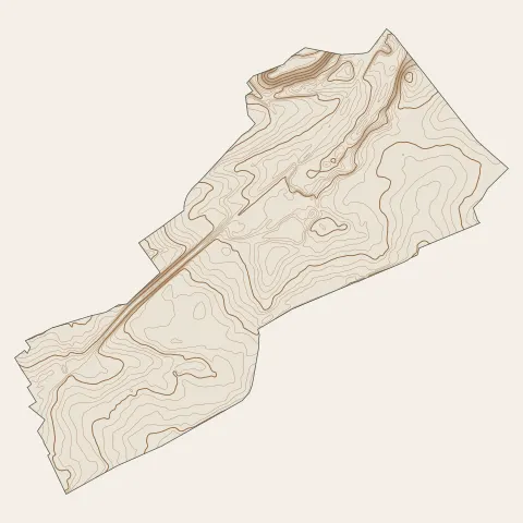 Stiring-Wendel : courbes de niveau