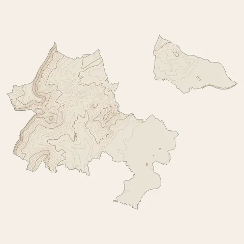 Thionville : courbes de niveau