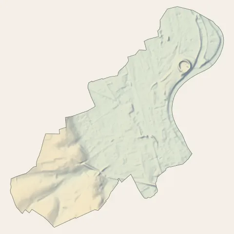 Uckange : relief