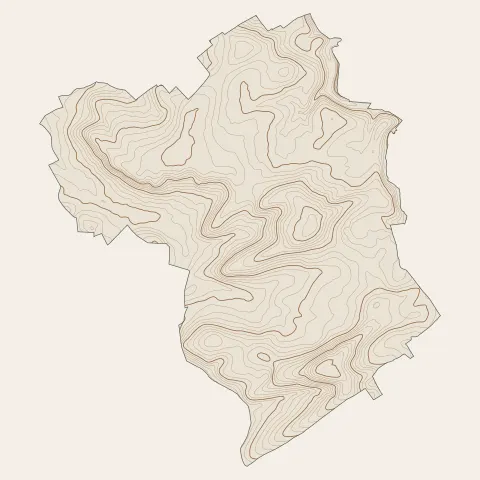 Volstroff : courbes de niveau
