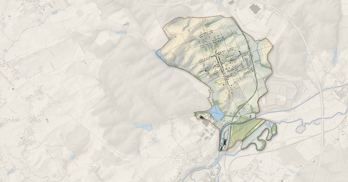 Portrait cartographique de Willerwald : relief, eau, forêts, bâti et voies, calculés à partir des données de l'IGN