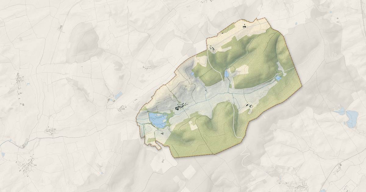 Portrait cartographique de Wuisse : relief, eau, forêts, bâti et voies, calculés à partir des données de l'IGN