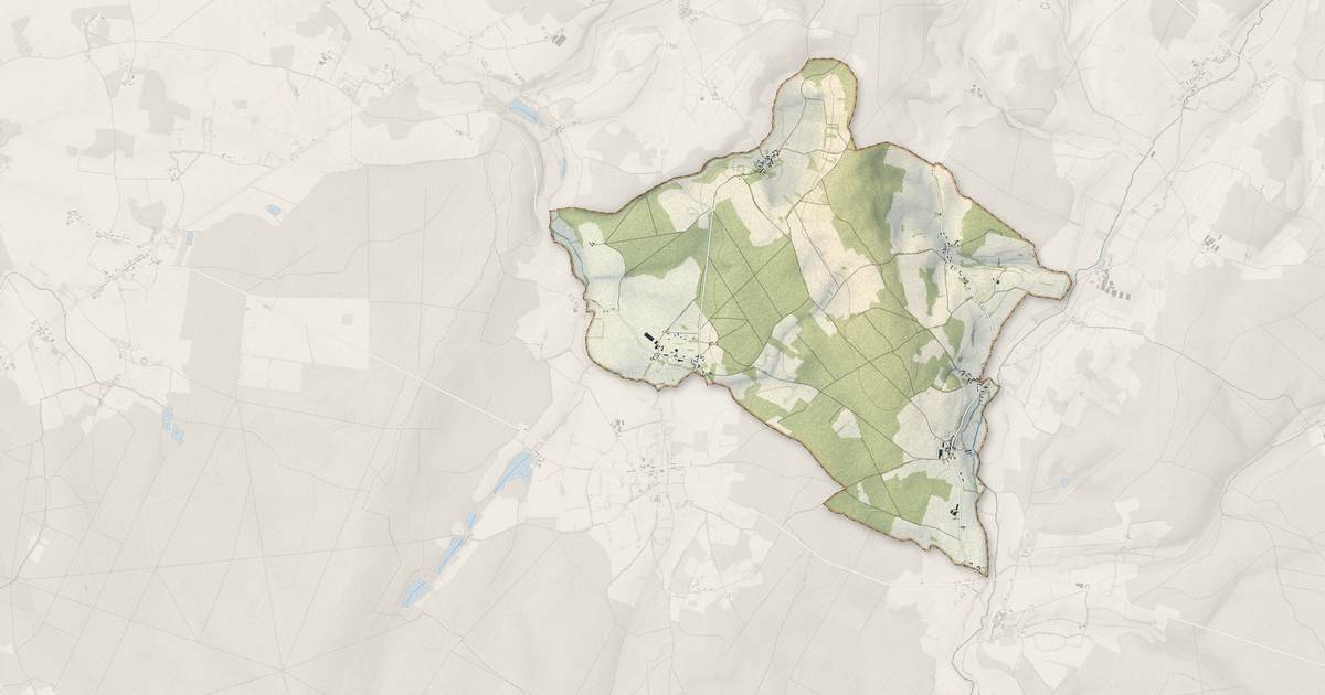 Portrait cartographique de La Celle-sur-Nièvre : relief, eau, forêts, bâti et voies, calculés à partir des données de l'IGN