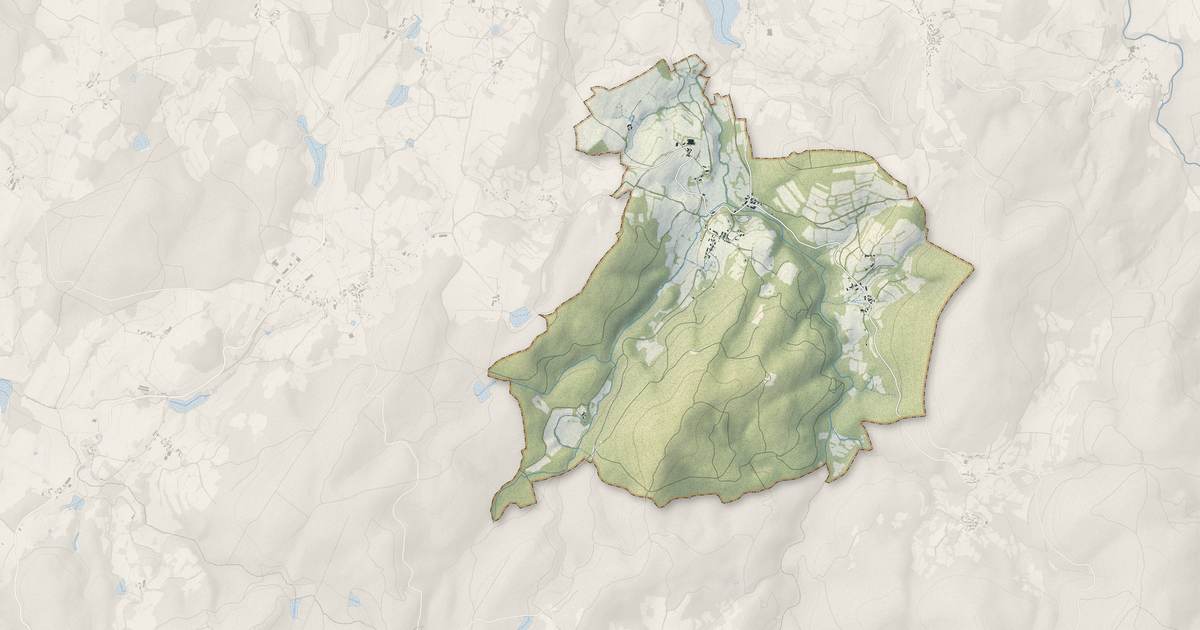 Portrait cartographique de Chalaux : relief, eau, forêts, bâti et voies, calculés à partir des données de l'IGN