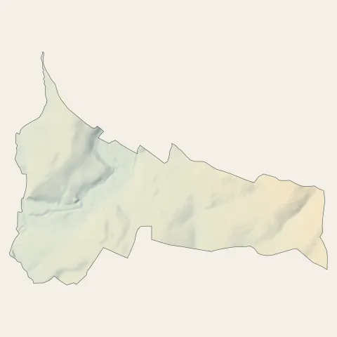 Guérigny : relief