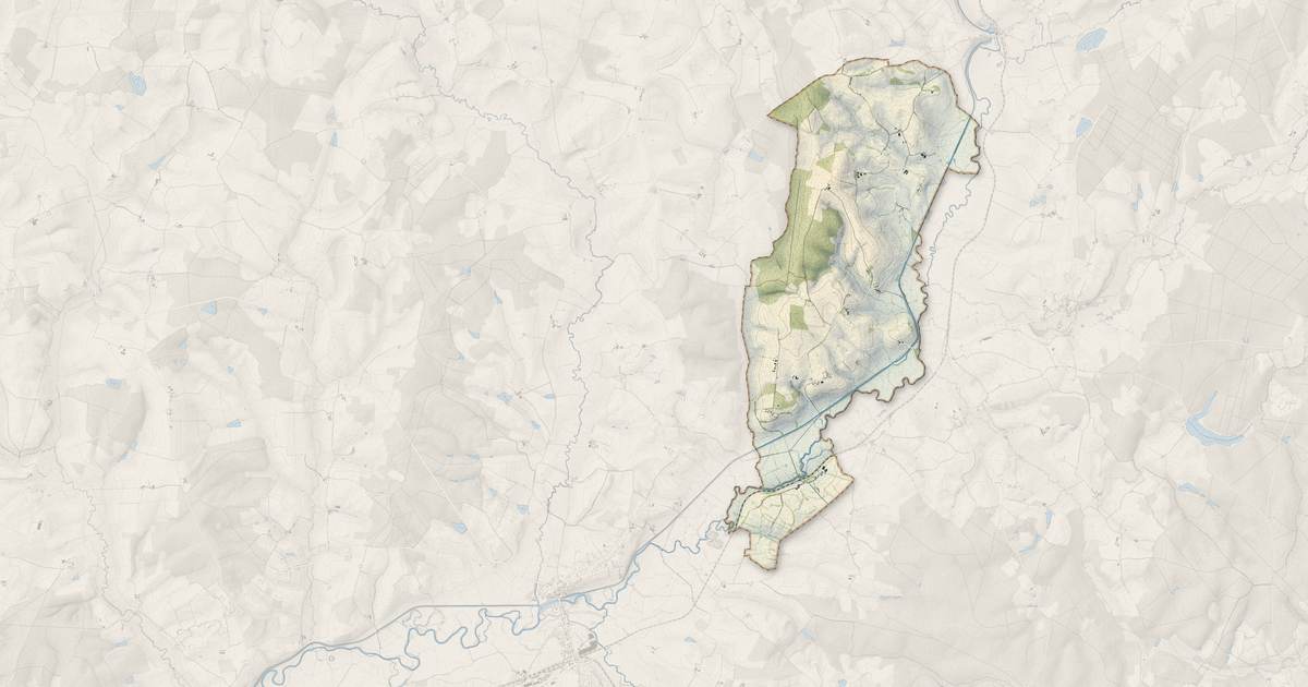 Portrait cartographique de Isenay : relief, eau, forêts, bâti et voies, calculés à partir des données de l'IGN