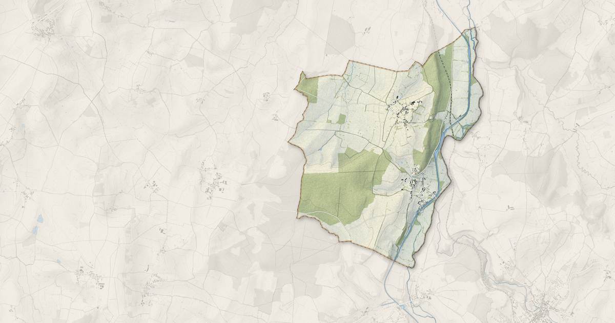 Portrait cartographique de Marigny-sur-Yonne : relief, eau, forêts, bâti et voies, calculés à partir des données de l'IGN