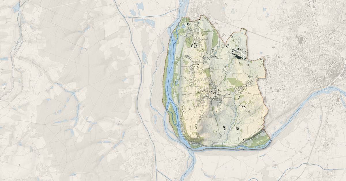 Portrait cartographique de Marzy : relief, eau, forêts, bâti et voies, calculés à partir des données de l'IGN