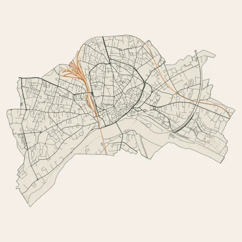 Nevers : voies