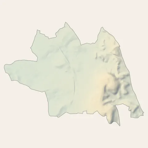Pougues-les-Eaux : relief