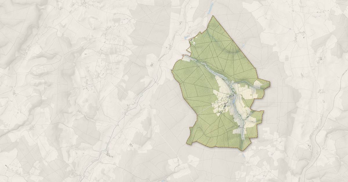 Portrait cartographique de Saint-Bonnot : relief, eau, forêts, bâti et voies, calculés à partir des données de l'IGN
