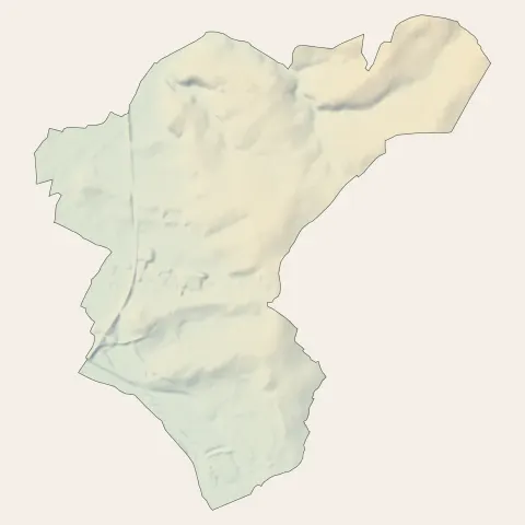 Saint-Éloi : relief