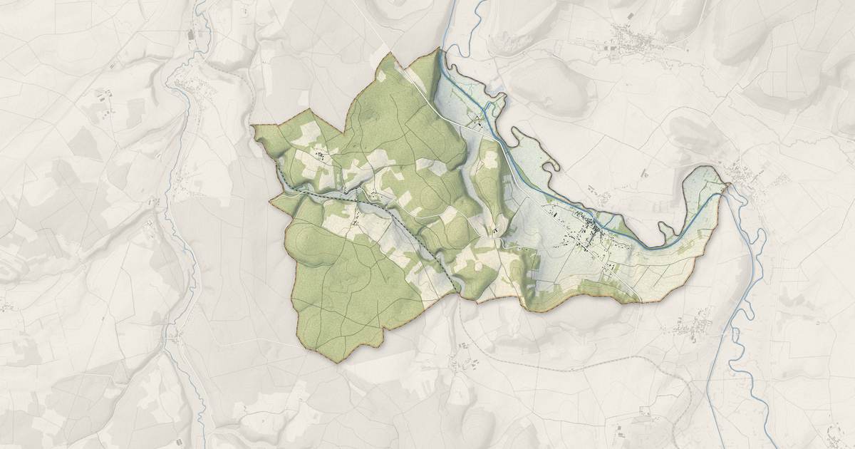 Portrait cartographique de Villiers-sur-Yonne : relief, eau, forêts, bâti et voies, calculés à partir des données de l'IGN