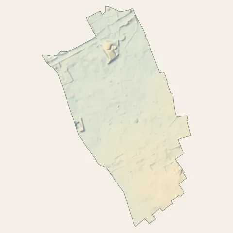 Allennes-les-Marais : relief