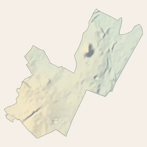 Anzin : relief