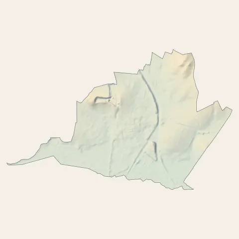 Arleux : relief
