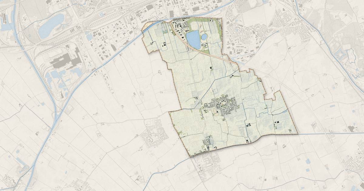 Portrait cartographique de Armbouts-Cappel : relief, eau, forêts, bâti et voies, calculés à partir des données de l'IGN