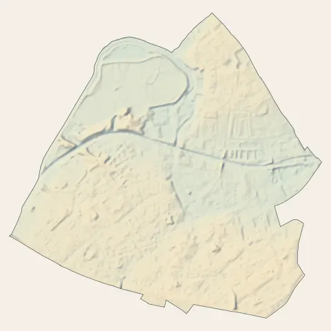 Armentières : relief