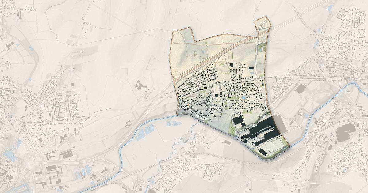 Portrait cartographique de Assevent : relief, eau, forêts, bâti et voies, calculés à partir des données de l'IGN