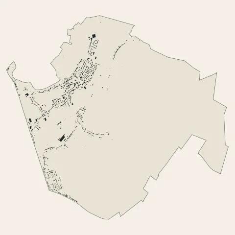 Bachant : bâti