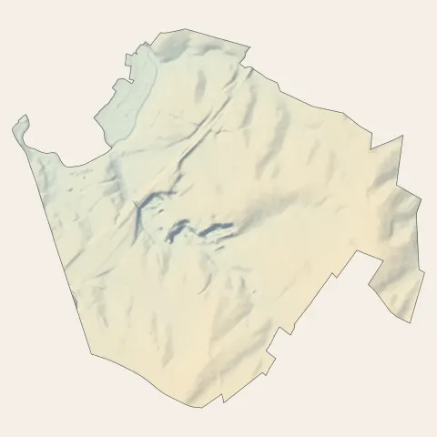 Bachant : relief