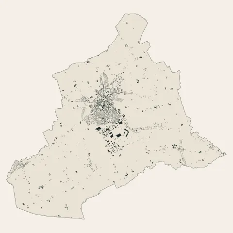 Bailleul : bâti