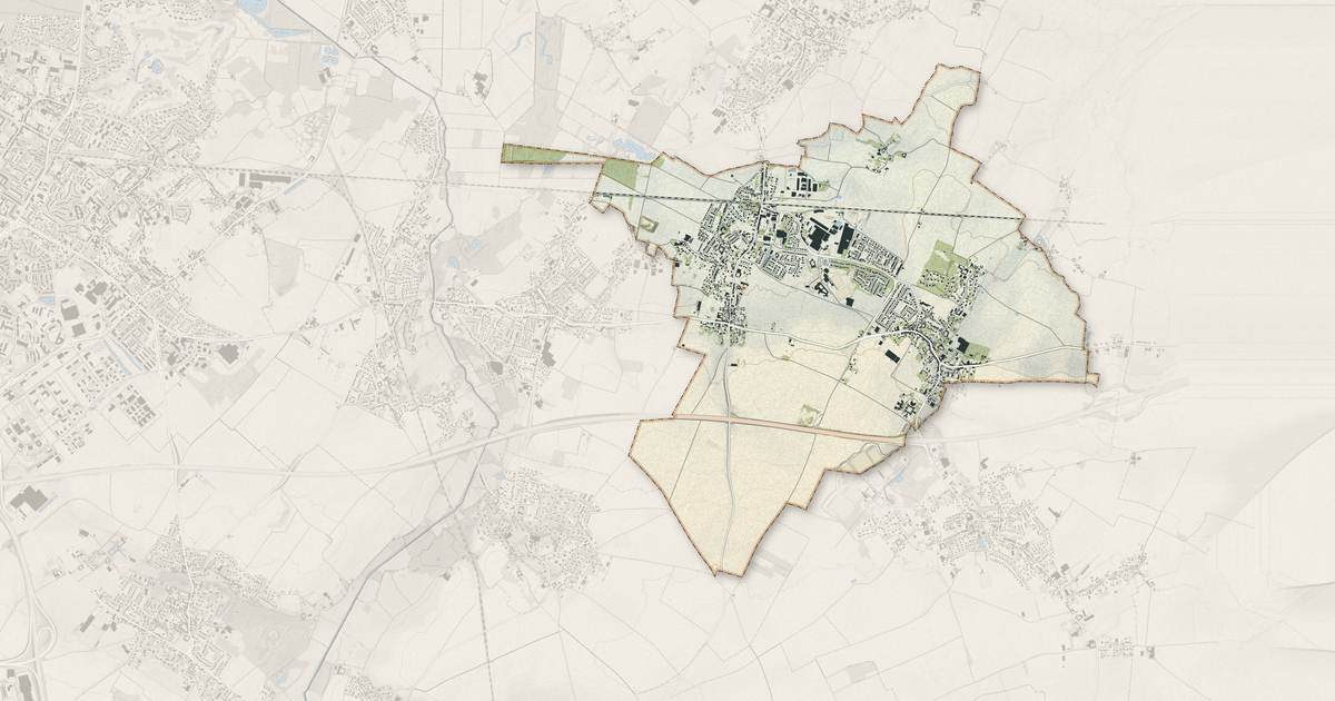Portrait cartographique de Baisieux : relief, eau, forêts, bâti et voies, calculés à partir des données de l'IGN