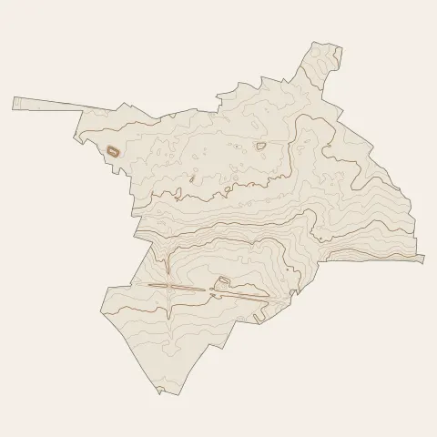 Baisieux : courbes de niveau