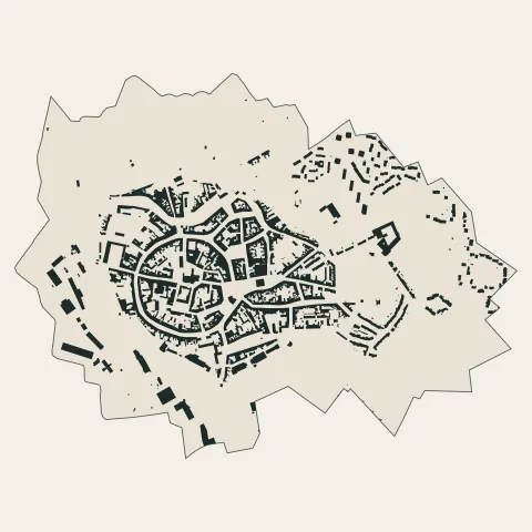 Bergues : bâti