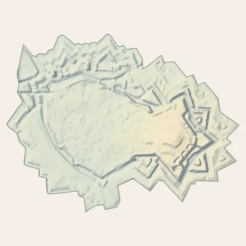 Bergues : relief